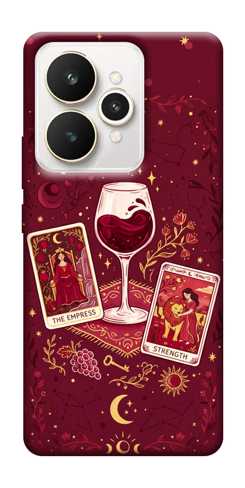 Чохол Wine card для Realme 15