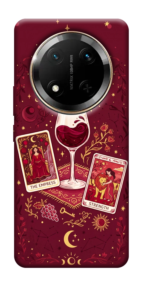 Чохол Wine card для Huawei Honor X9c