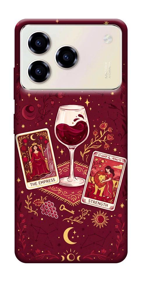 Чехол Wine card для ZTE Blade A76 4G