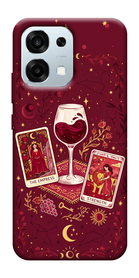 Чехол Wine card для Oppo A6 Pro