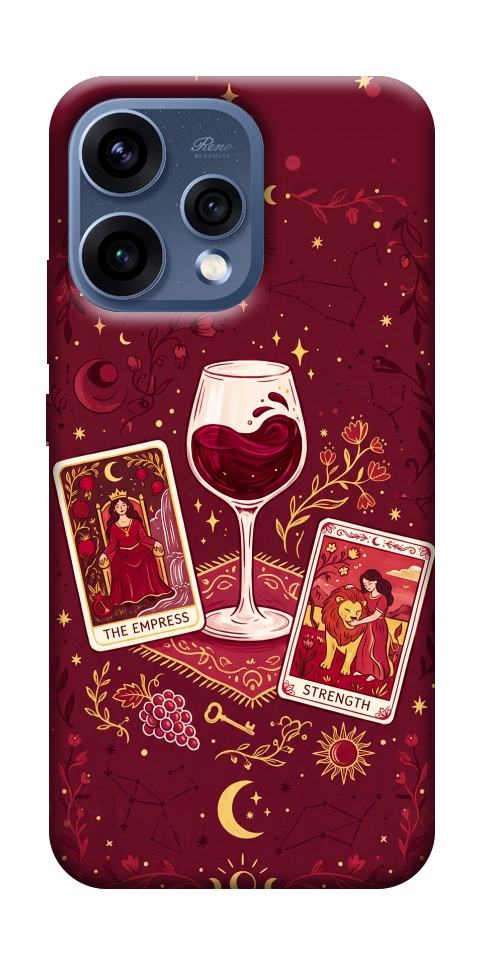 Чохол Wine card для Oppo Reno 15