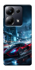Чехол Red sport car для Xiaomi Poco M6