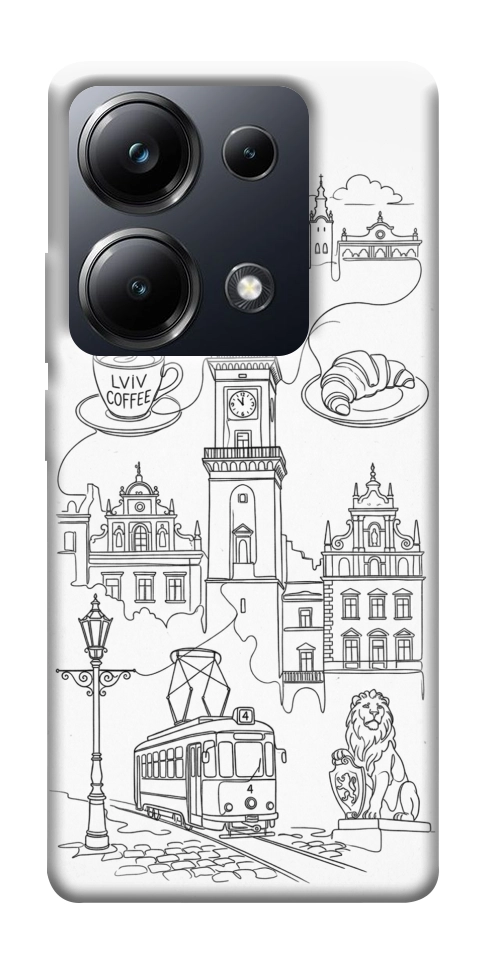 Чехол Lviv spirit для Xiaomi Poco M6