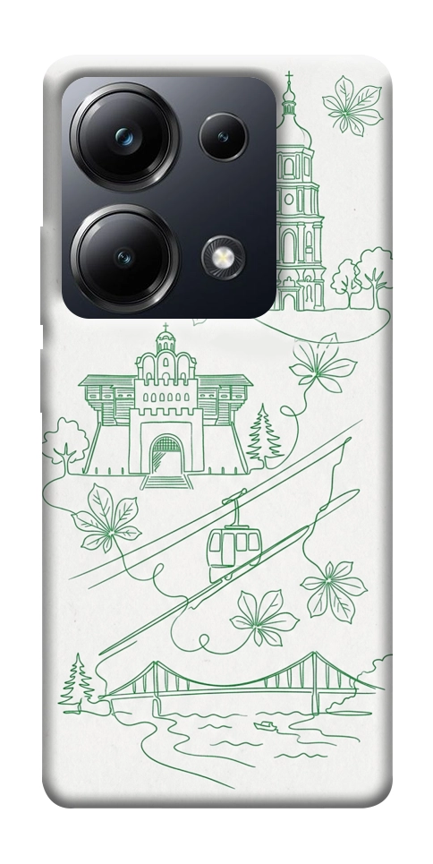 Чехол Heart of Kyiv для Xiaomi Poco M6