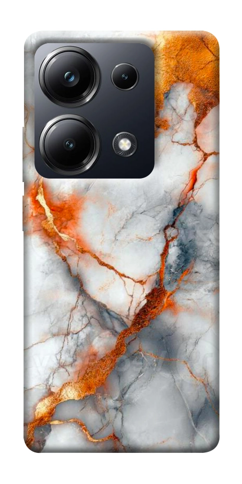 Чехол Lava marble для Xiaomi Poco M6
