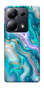 Чехол Mermaid marble для Xiaomi Poco M6