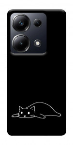 Чехол Lazy cat для Xiaomi Poco M6