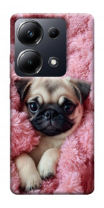 Чехол Мопс в нежностях для Xiaomi Poco M6