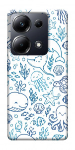 Чехол Sea pattern для Xiaomi Poco M6
