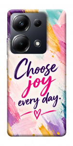 Чехол Choose joy everyday для Xiaomi Poco M6