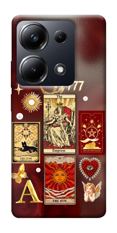 Чехол Red aethtetic для Xiaomi Poco M6
