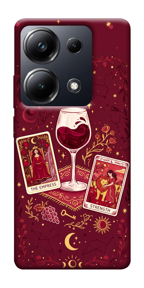 Чехол Wine card для Xiaomi Poco M6