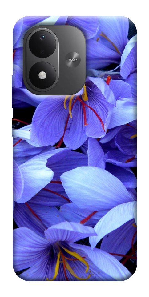 Чехол Фиолетовый сад для Xiaomi Redmi Note 17