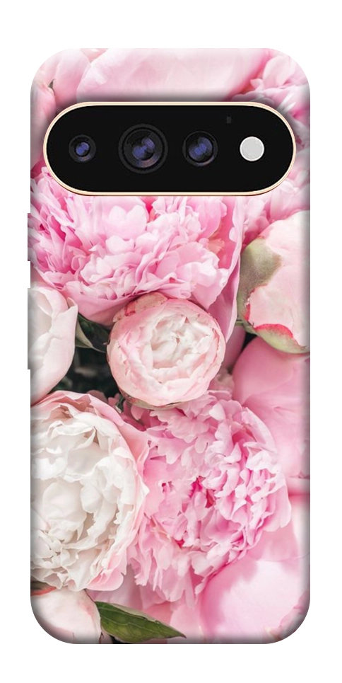 Чехол Pink peonies для Google Pixel 11 Pro XL