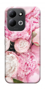 Чохол Pink peonies для Xiaomi Redmi 17