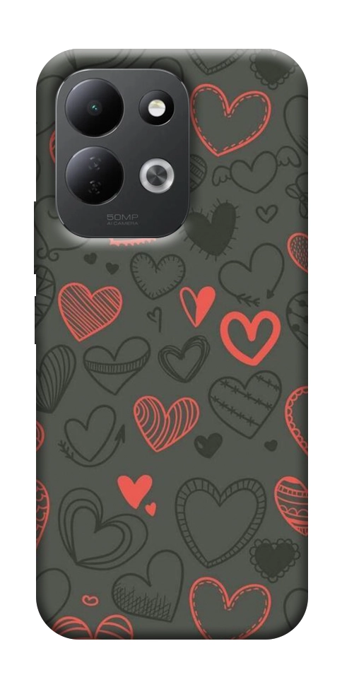 Чохол Милі серця для Xiaomi Redmi 17