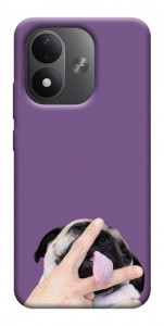 Чохол Мопс для Xiaomi Redmi Note 17