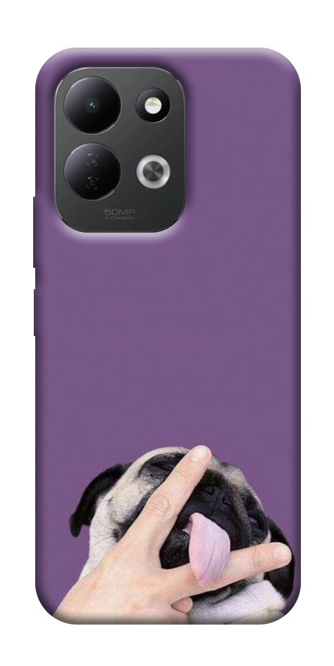 Чохол Мопс для Xiaomi Redmi 17