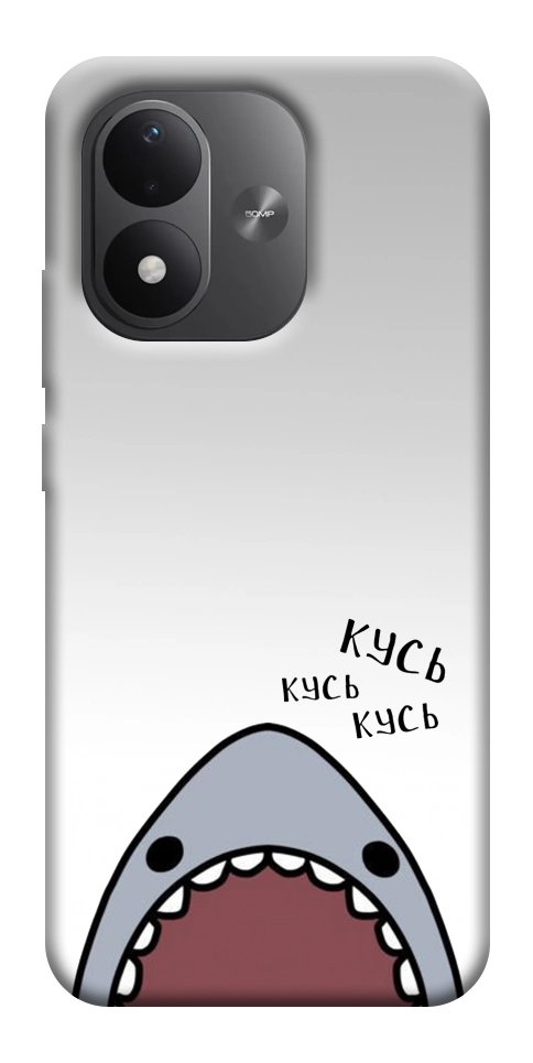 Чехол Акула кусь кусь для Xiaomi Redmi Note 17