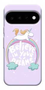 Чехол Believe in your dreams unicorn для Google Pixel 11