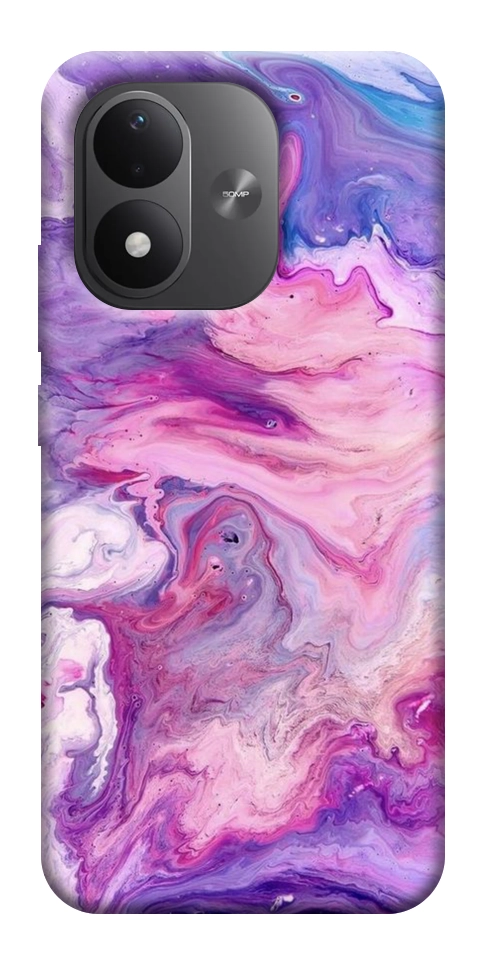 Чехол Розовый мрамор 2 для Xiaomi Redmi Note 17