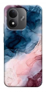Чехол Розово-голубые разводы для Xiaomi Redmi Note 17