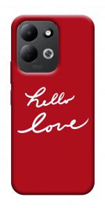 Чохол Hello love для Xiaomi Redmi 17