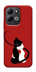 Чохол Закохані коти для Xiaomi Redmi 17