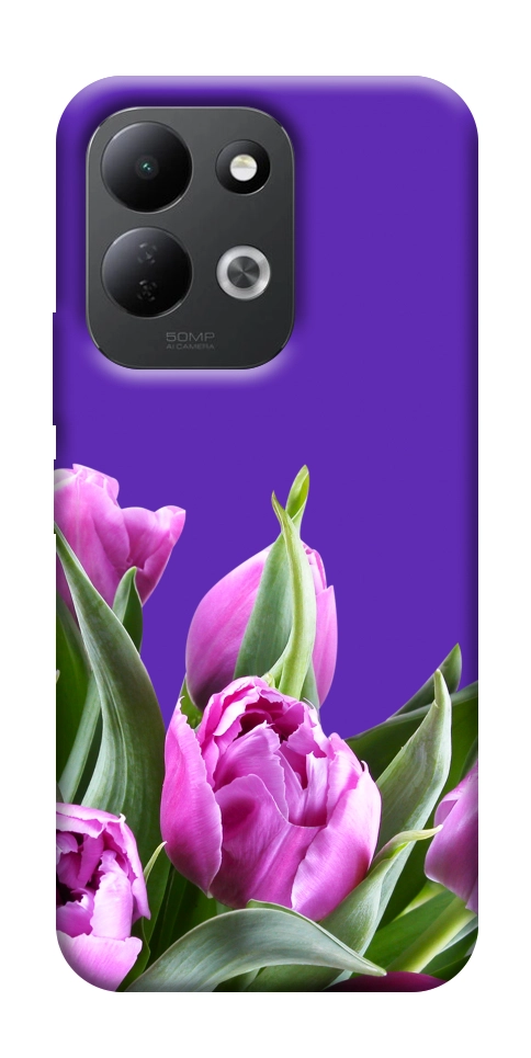 Чохол Тюльпани для Xiaomi Redmi 17