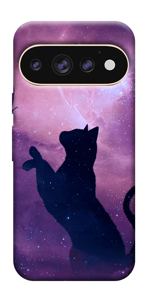 Чехол Кот и бабочка для Google Pixel 11 Pro XL