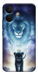Чехол Львы для Xiaomi Redmi Note 17 Pro