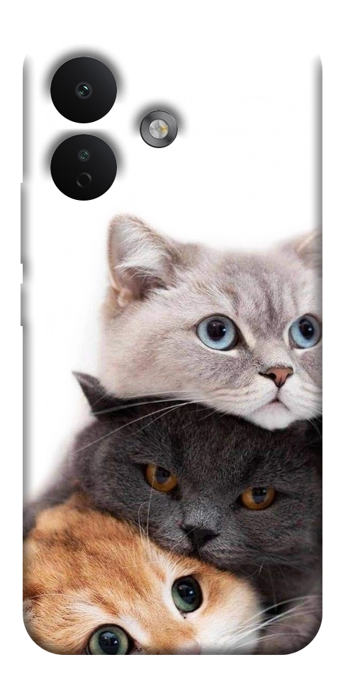 Чехол Три кота для Xiaomi Redmi Note 17 Pro