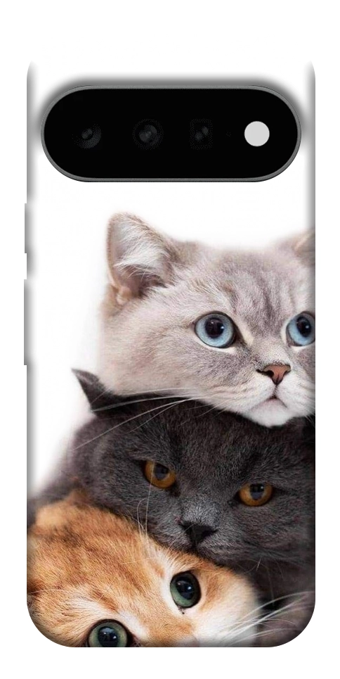 Чехол Три кота для Google Pixel 11