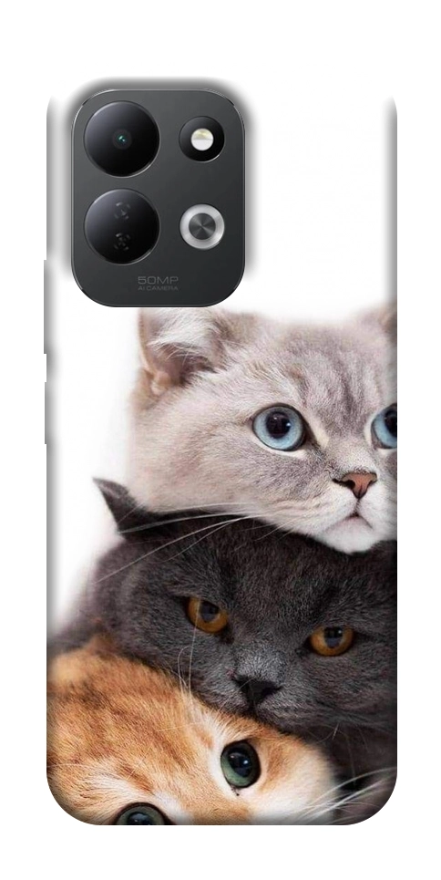 Чохол Три коти для Xiaomi Redmi 17