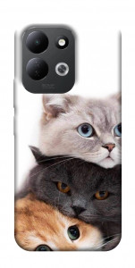 Чохол Три коти для Xiaomi Redmi 17