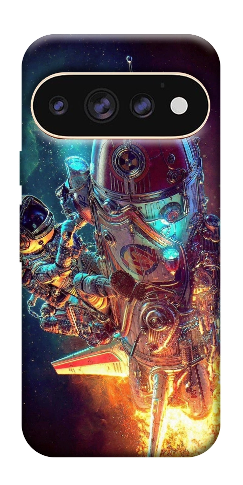 Чехол Космический корабль для Google Pixel 11 Pro XL