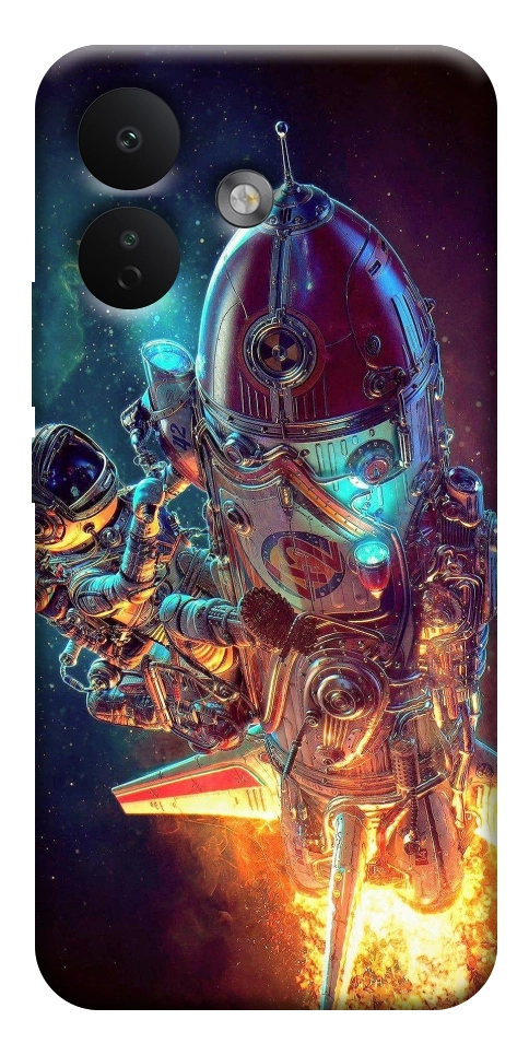 Чехол Космический корабль для Xiaomi Redmi Note 17 Pro