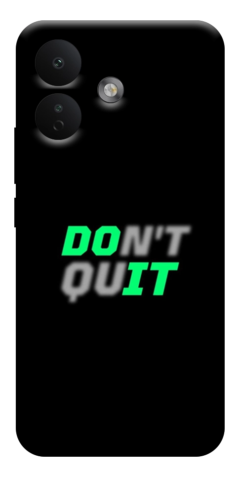 Чехол Don't quit для Xiaomi Redmi Note 17 Pro
