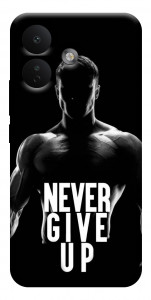 Чехол Never give up для Xiaomi Redmi Note 17 Pro