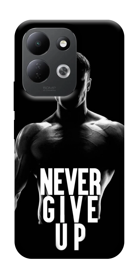 Чохол Never give up для Xiaomi Redmi 17