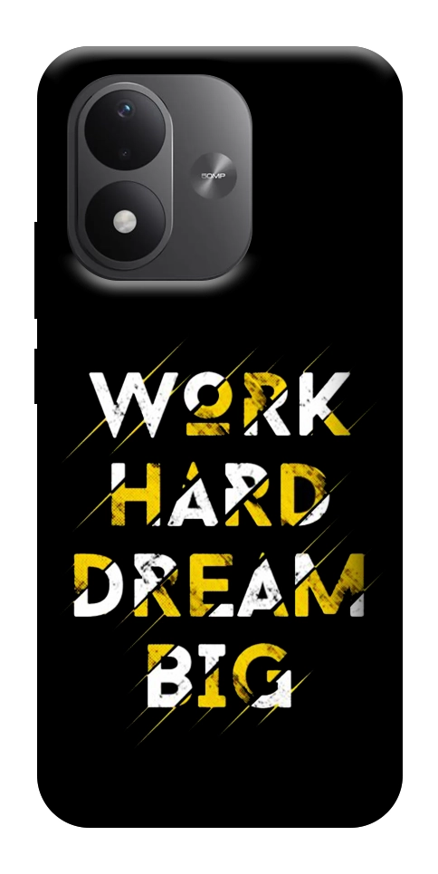 Чехол Work hard для Xiaomi Redmi Note 17