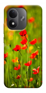 Чохол Макове поле для Xiaomi Redmi Note 17