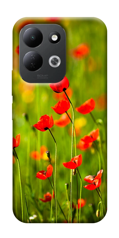 Чохол Макове поле для Xiaomi Redmi 17