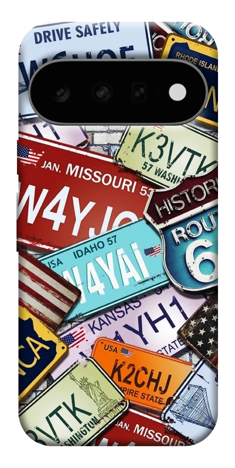 Чехол License plate для Google Pixel 11