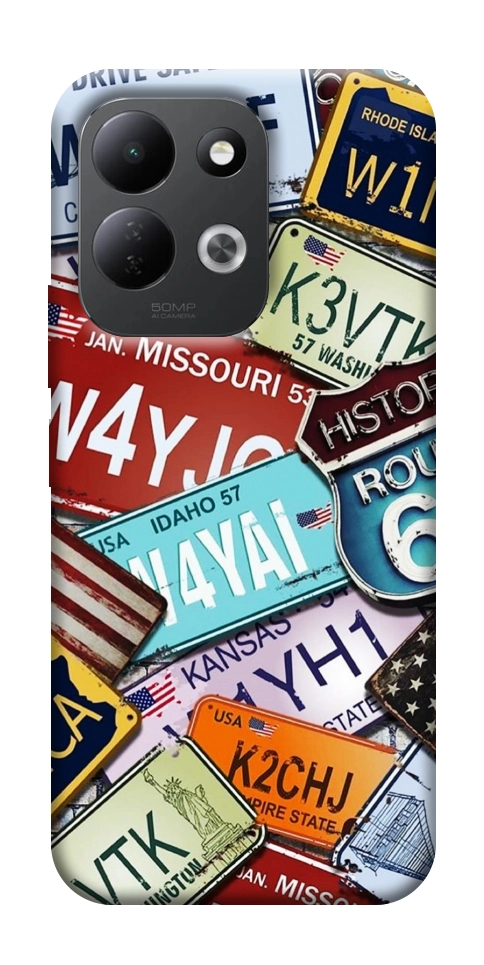 Чохол License plate для Xiaomi Redmi 17