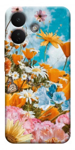 Чехол Летние цветы для Xiaomi Redmi Note 17 Pro