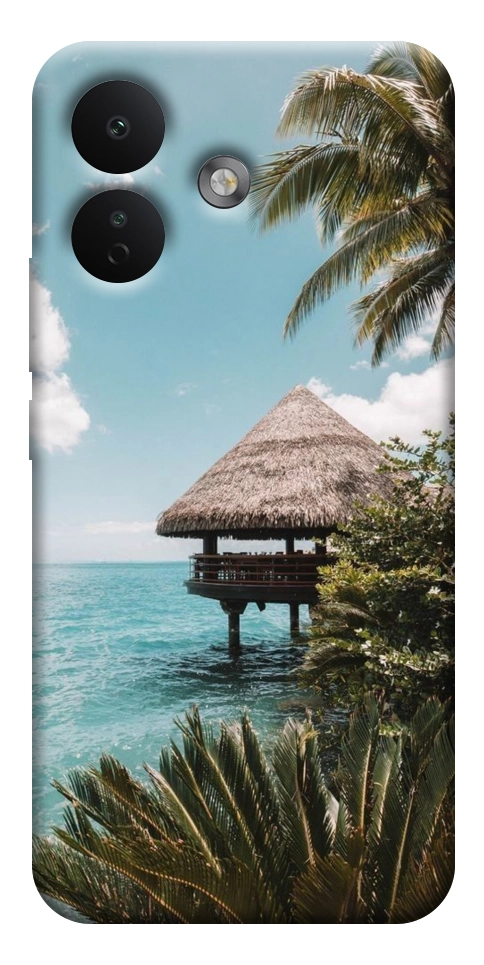 Чехол Тропический остров для Xiaomi Redmi Note 17 Pro
