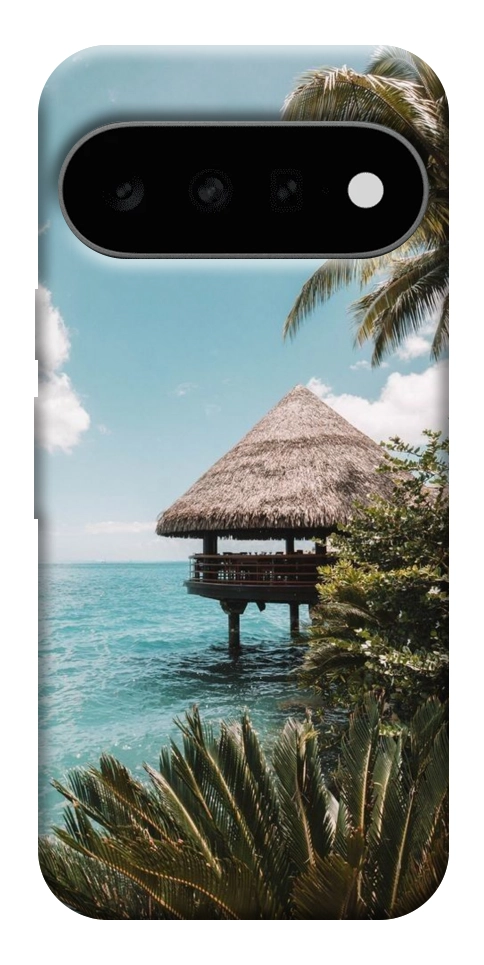 Чехол Тропический остров для Google Pixel 11