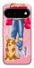 Чехол Girl and corgi для Google Pixel 11