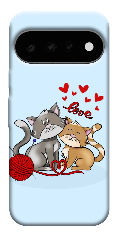Чехол Два кота Love для Google Pixel 11